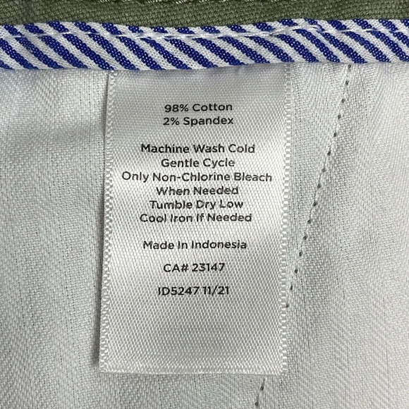 NWOT Talbots Relaxed Pants Olive Green 10 - Picture 12 of 14